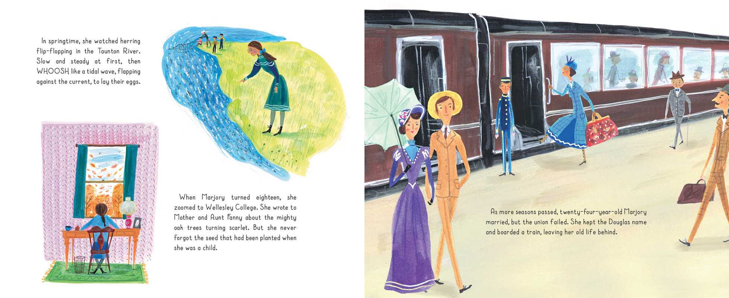 Marjory Saves the Everglades by Sandra Neil Wallace: Hardcover; 56 pages / English