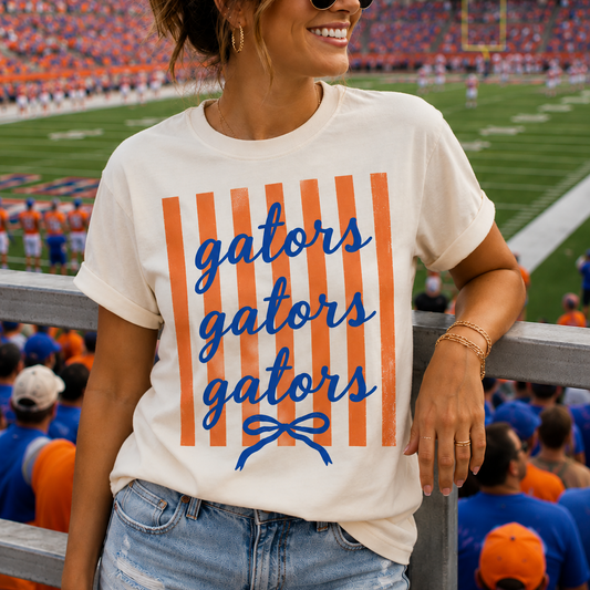 Gators Stripe Graphic Tee