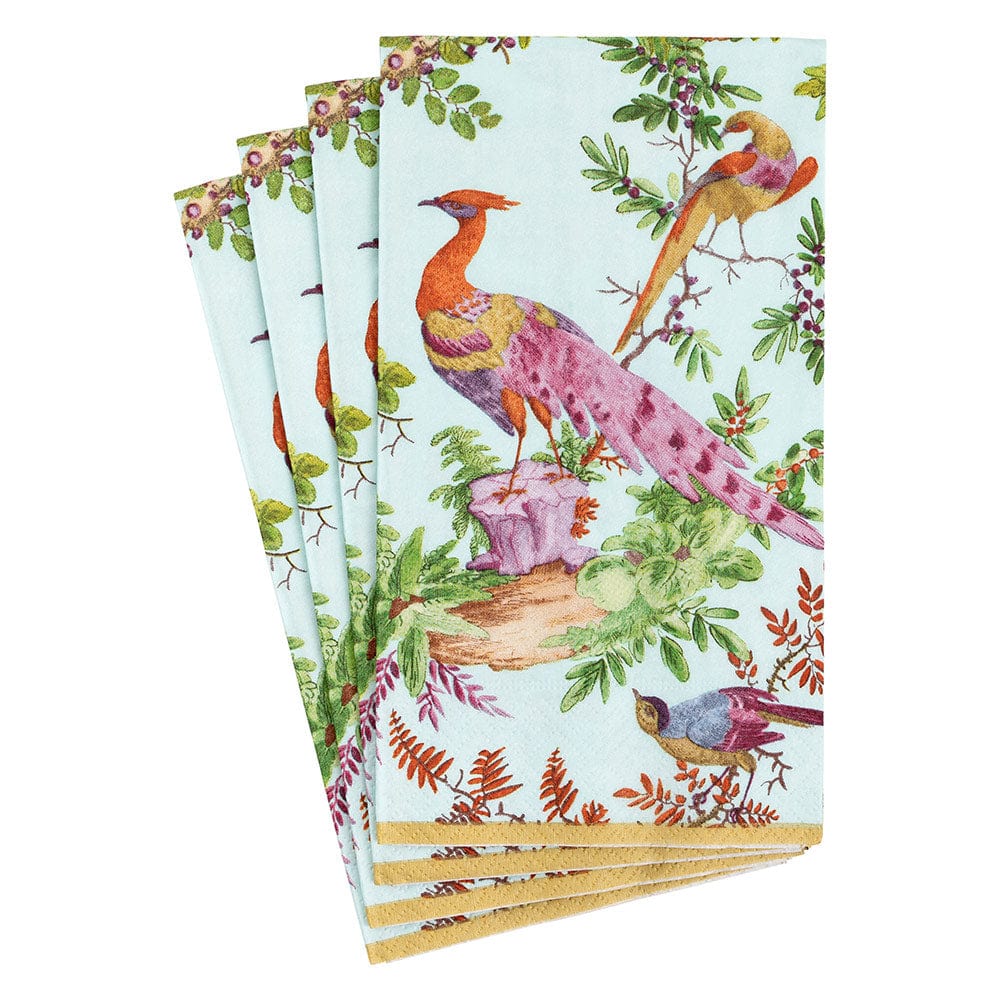 Chelsea Birds Celadon Guest Towel