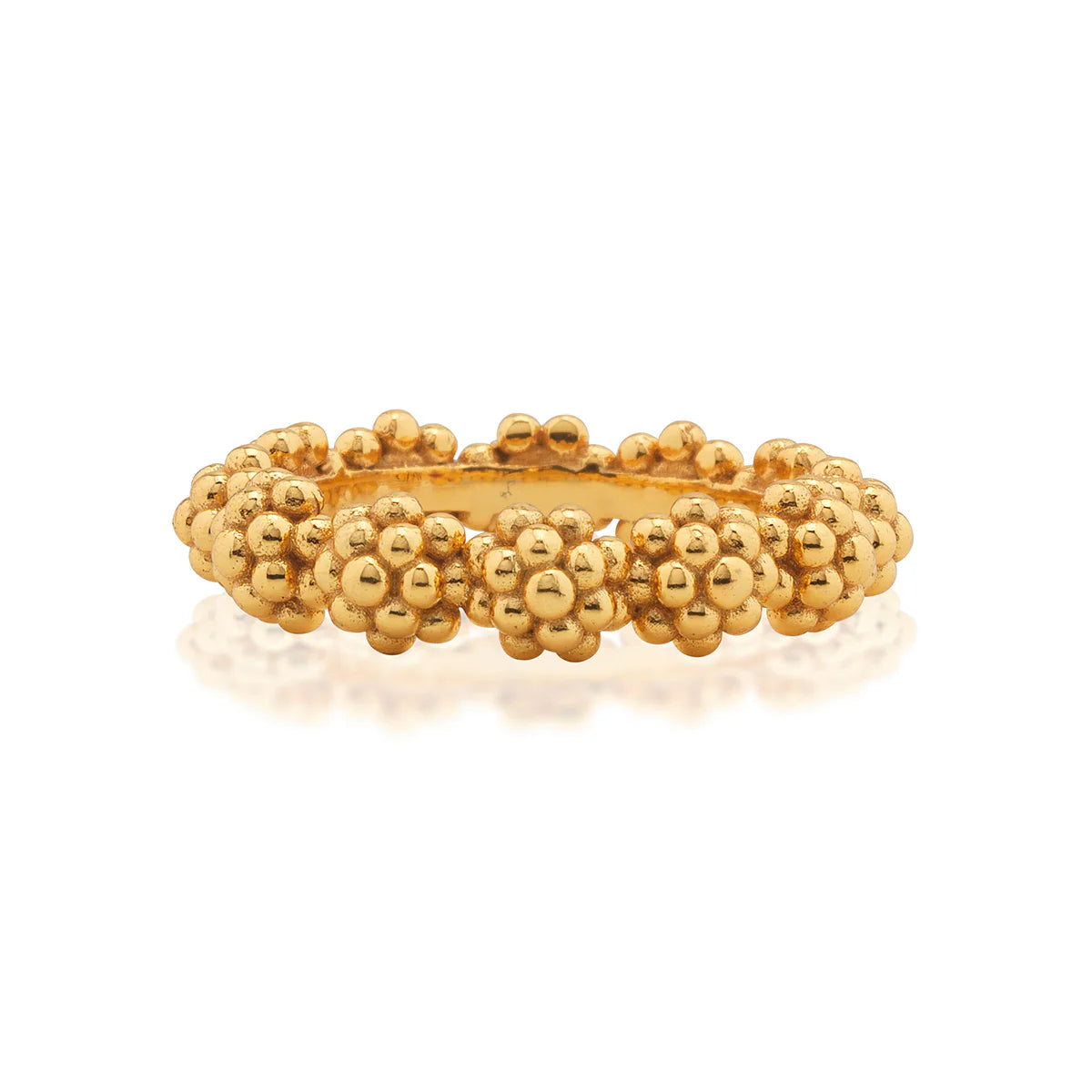 Gold Berry Icon Ring
