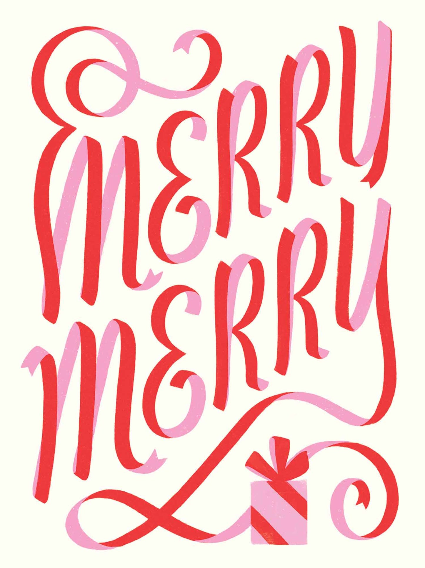 Merry Holiday Wishes Greeting Card Set