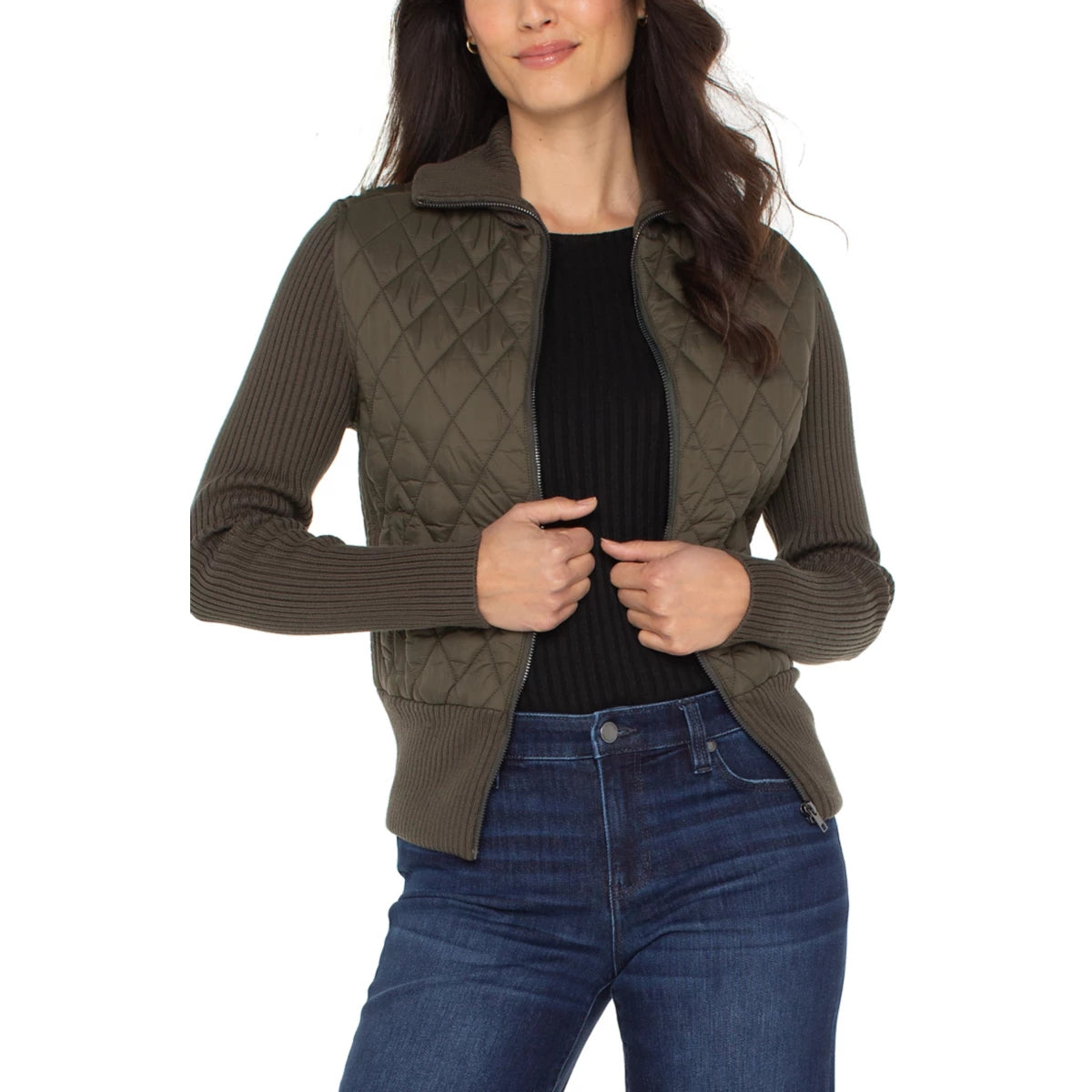 Women's Forest Night Zip Front Jacket Forest Night