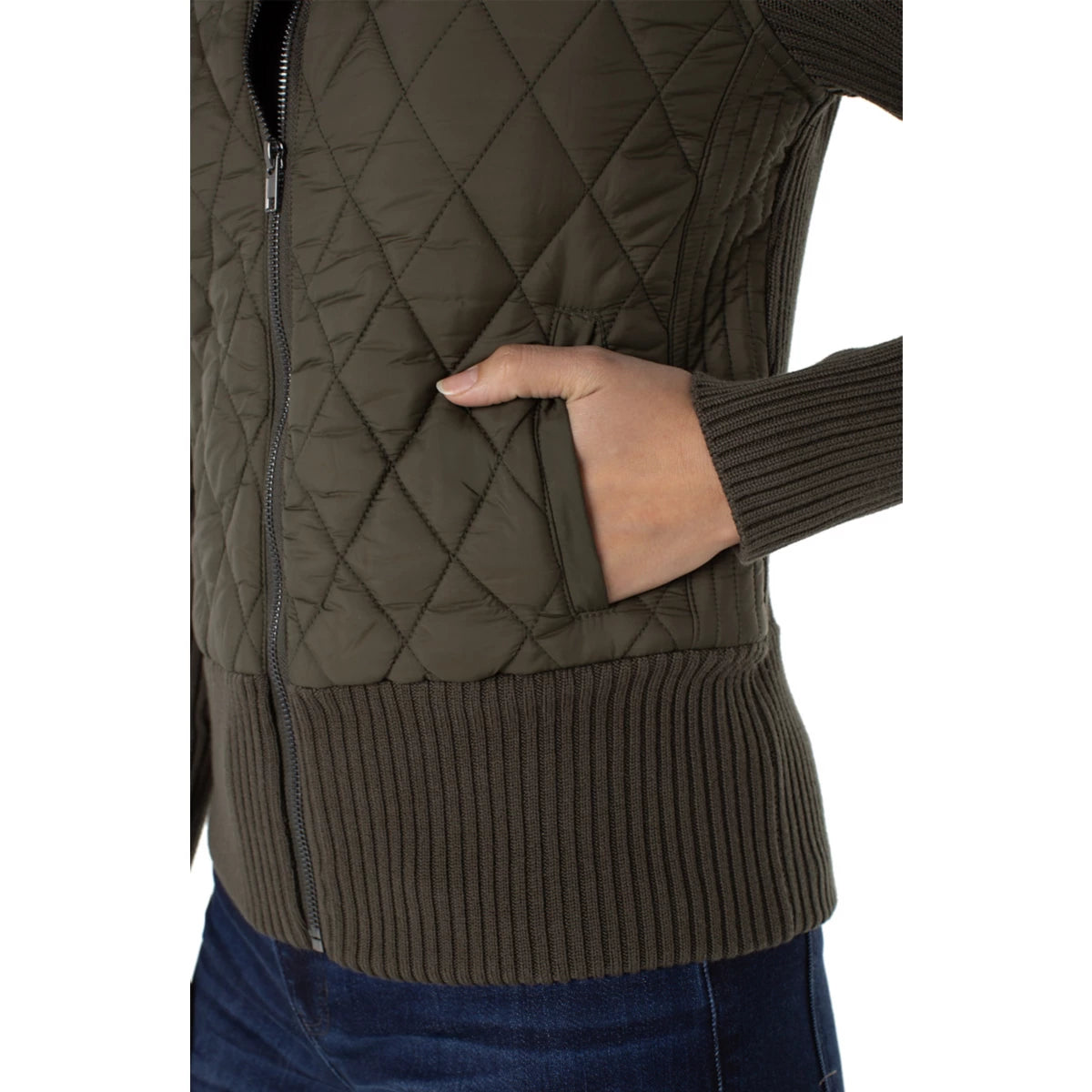 Women's Forest Night Zip Front Jacket Forest Night