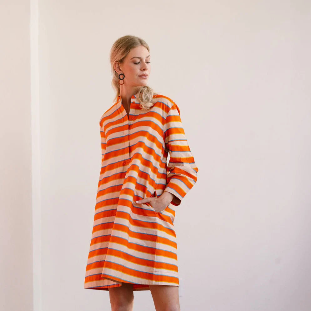 Hildago Stripe Milly Dress