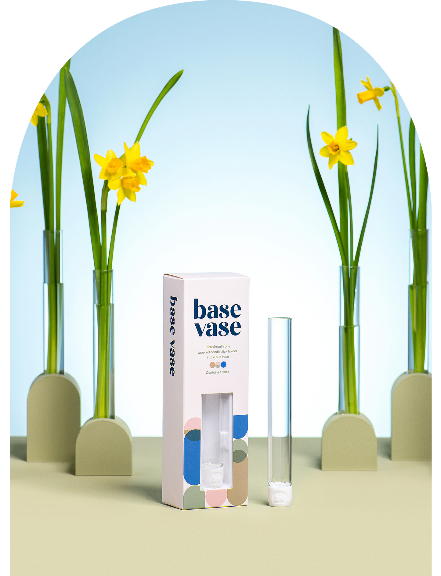 Base Vase 1-Pack (Clear)