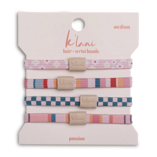 "Passion" Colorful Patterned Tie Bracelets