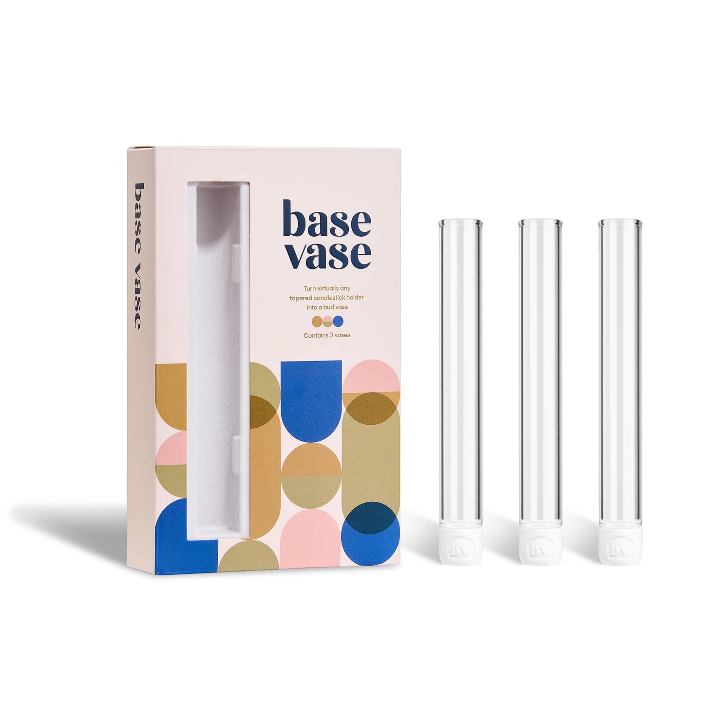 Base Vase 3-Pack (Clear)