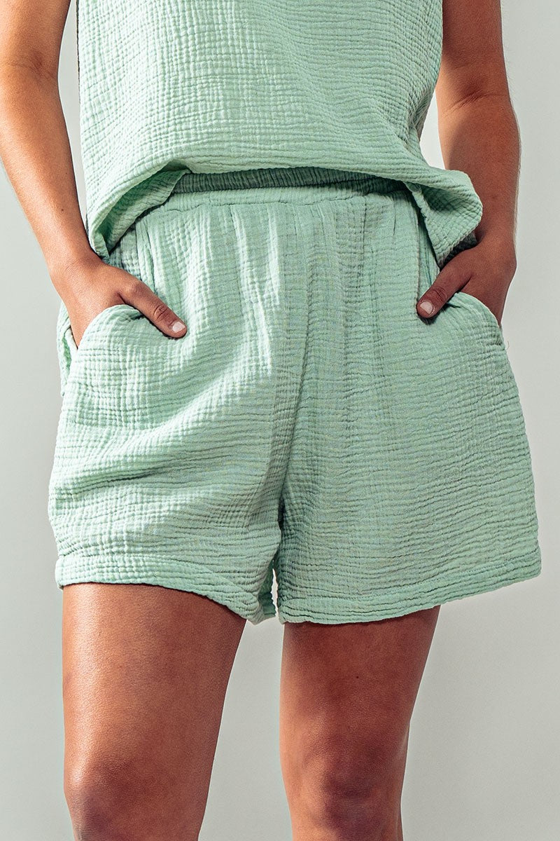 Breathless Lounge Shorts Pistachio