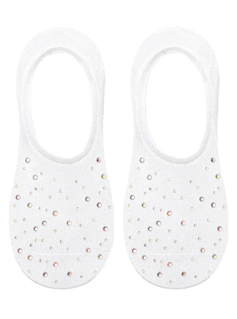 Crystal White Liner Sock