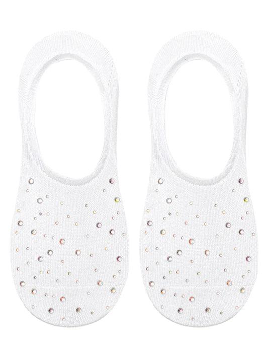 Crystal White Liner Sock