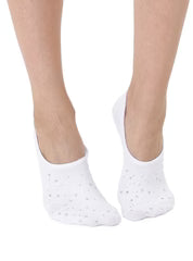 Crystal White Liner Sock