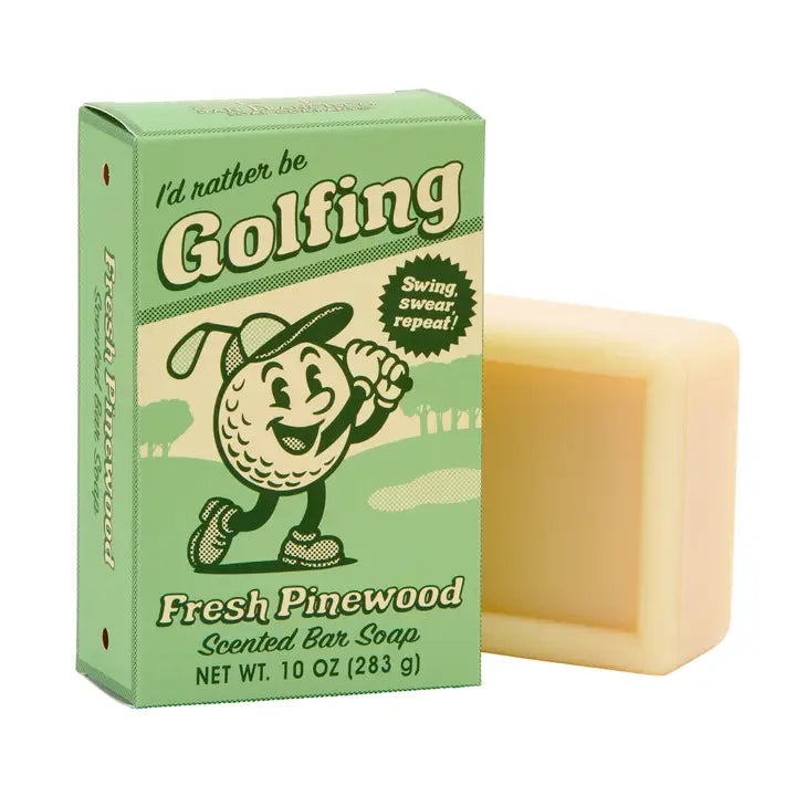 Men's "I'd Rather Be Golfing" Fresh Pinewood