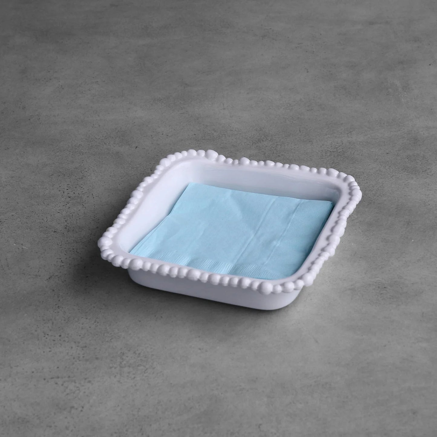 VIDA Alegria Beverage Napkin Holder (White)