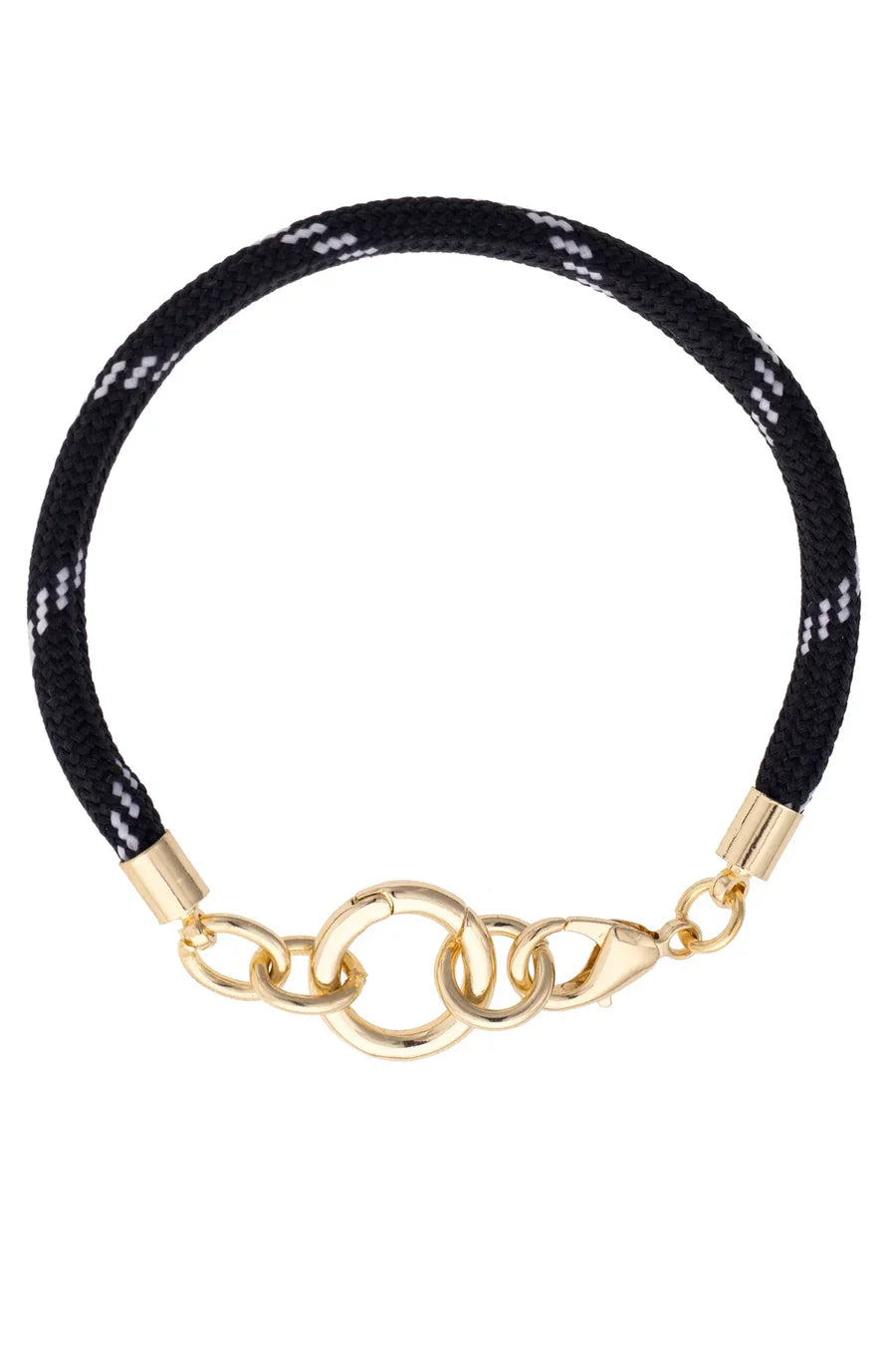 Goldie Paracord Charm Bracelet