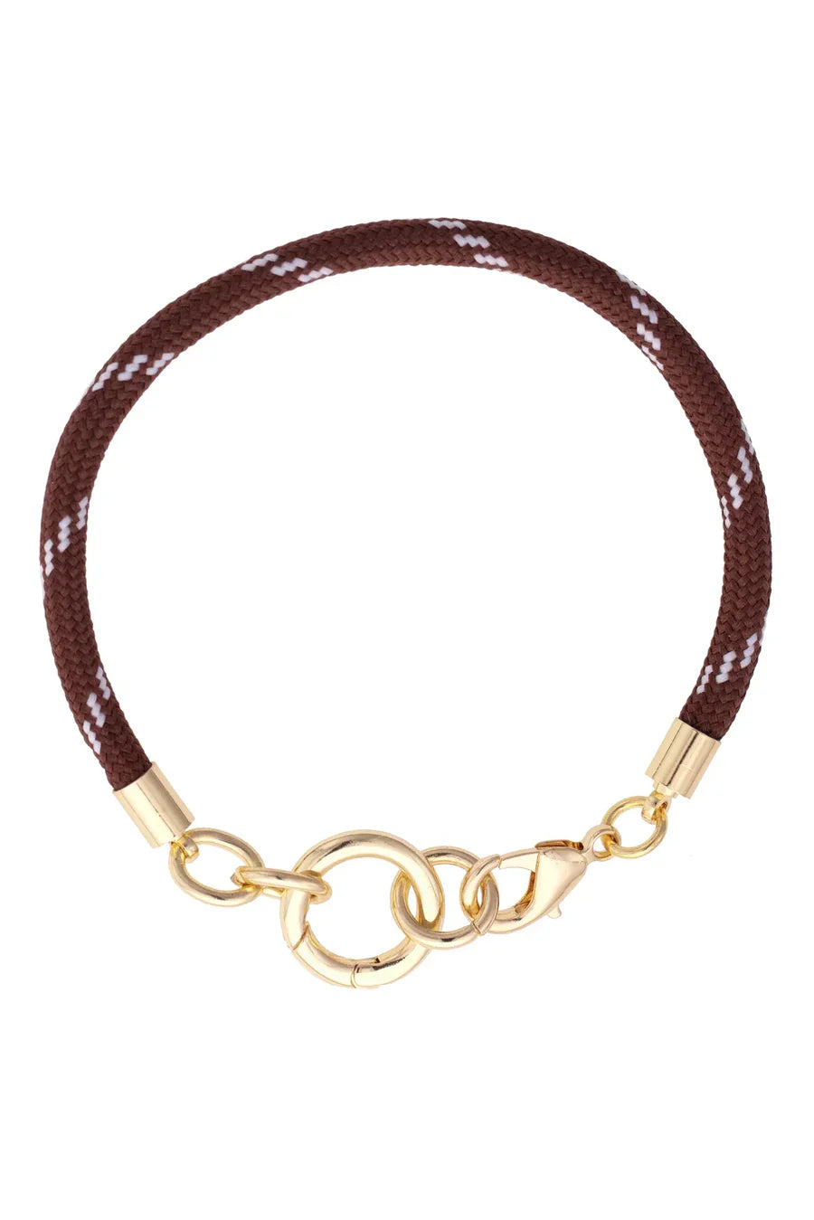 Goldie Paracord Charm Bracelet