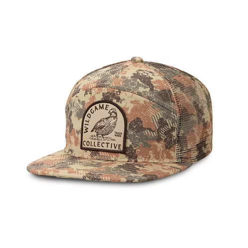 WILDGAME 7 Panel Camo Quail Patch