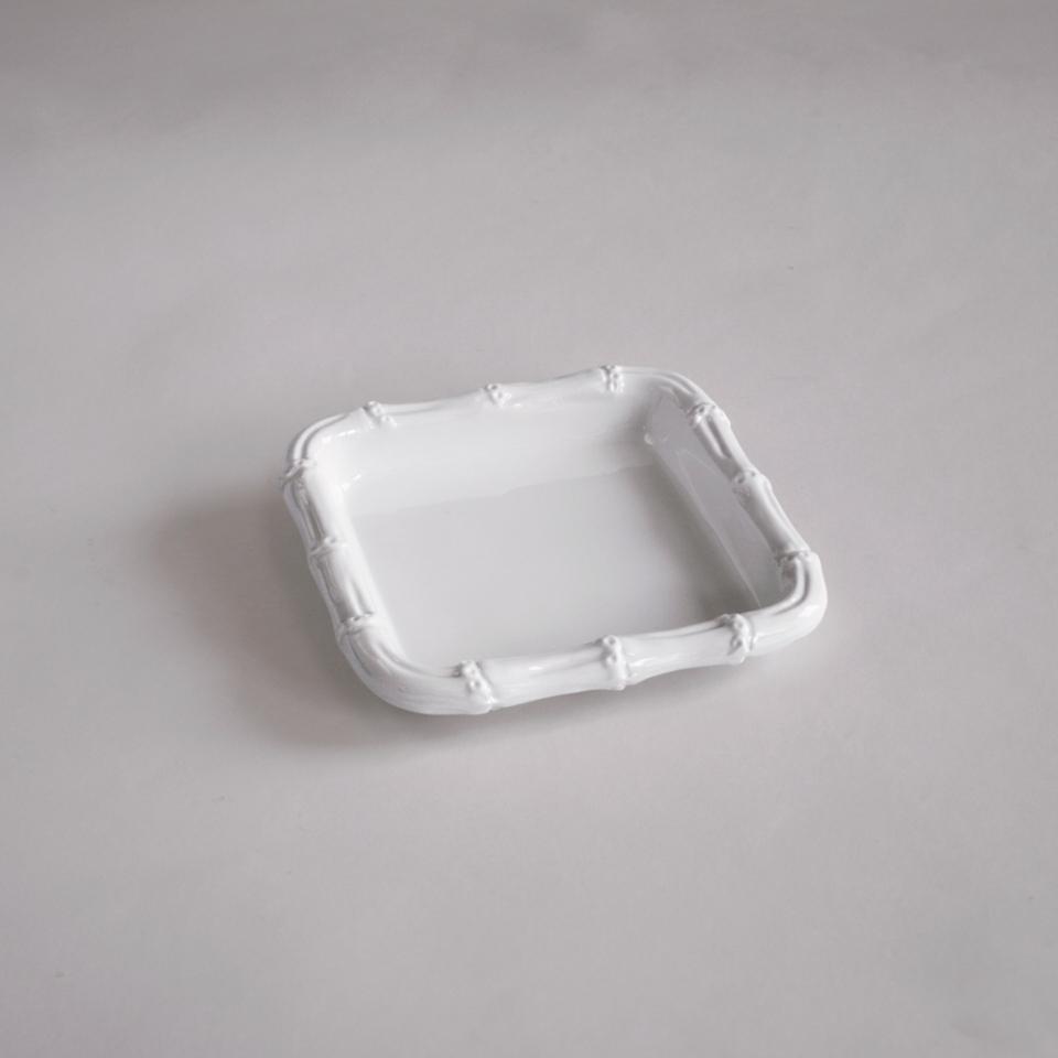 VIDA Bamboo Beverage Napkin Holder (White)