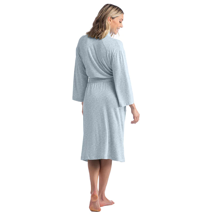 Dream Shawl Collar Robe- Surf