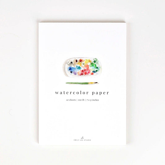 Watercolor Paper: 5x7