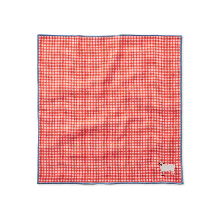 Home Sweet Home Embroidered Cotton Napkin Set of 4