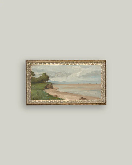 Beach Near Etretat 12x7