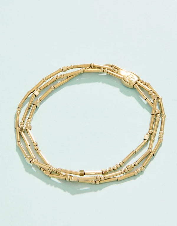 Mermazing Stretch Bracelet Gold