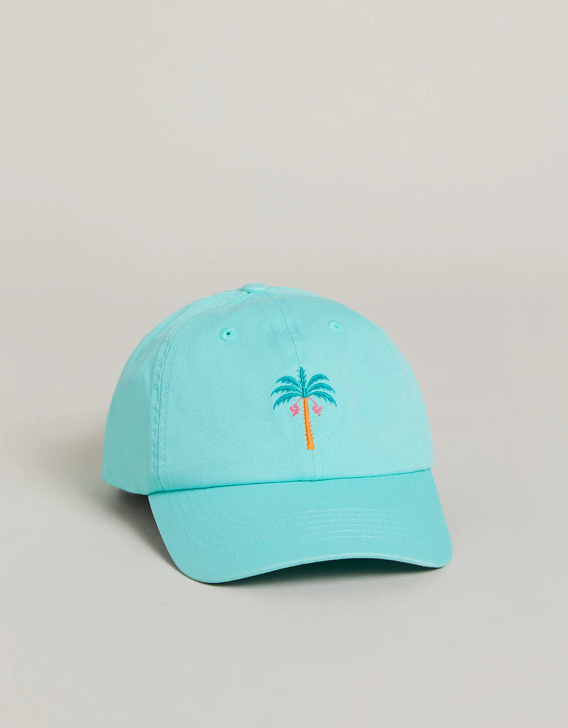 Baseball Hat Palm Tree/Sea Foam