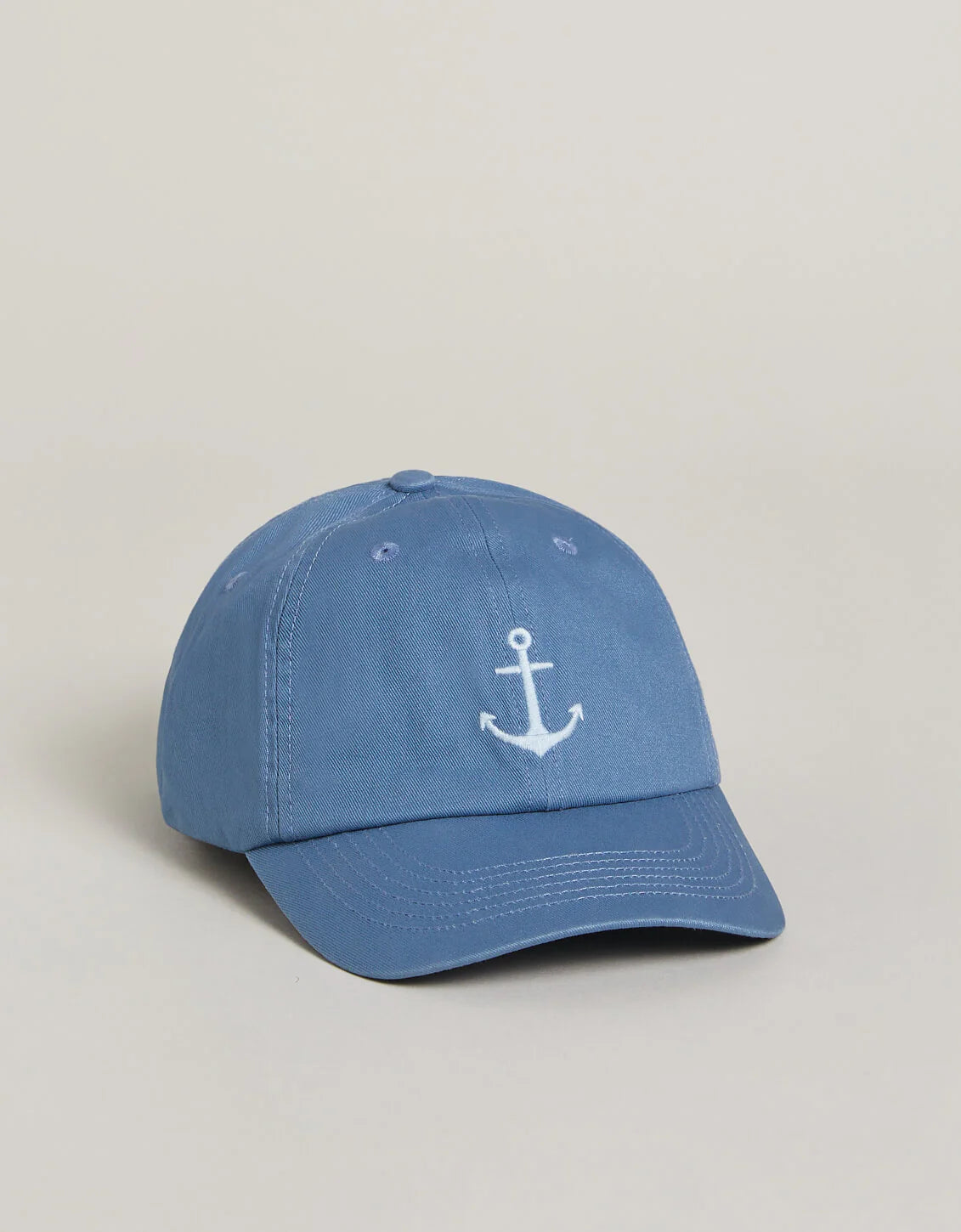 Baseball Hat Anchor/Denim Blue