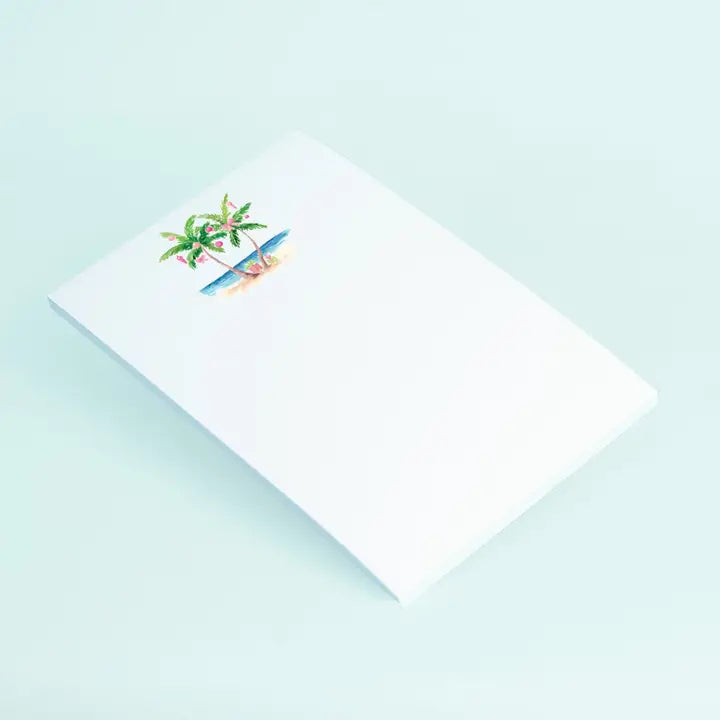 Holiday Palms Notepad