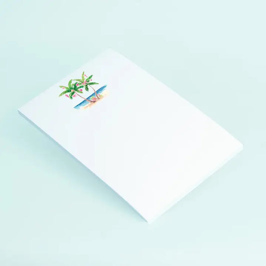 Holiday Palms Notepad