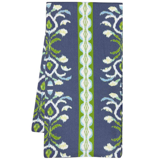Rosemary Stripe Indigo Tea Towel
