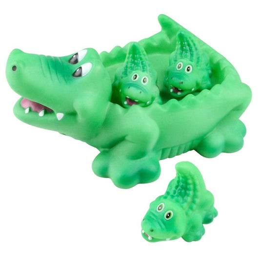 Alligator Bath Play Set 4pc Bath Toys