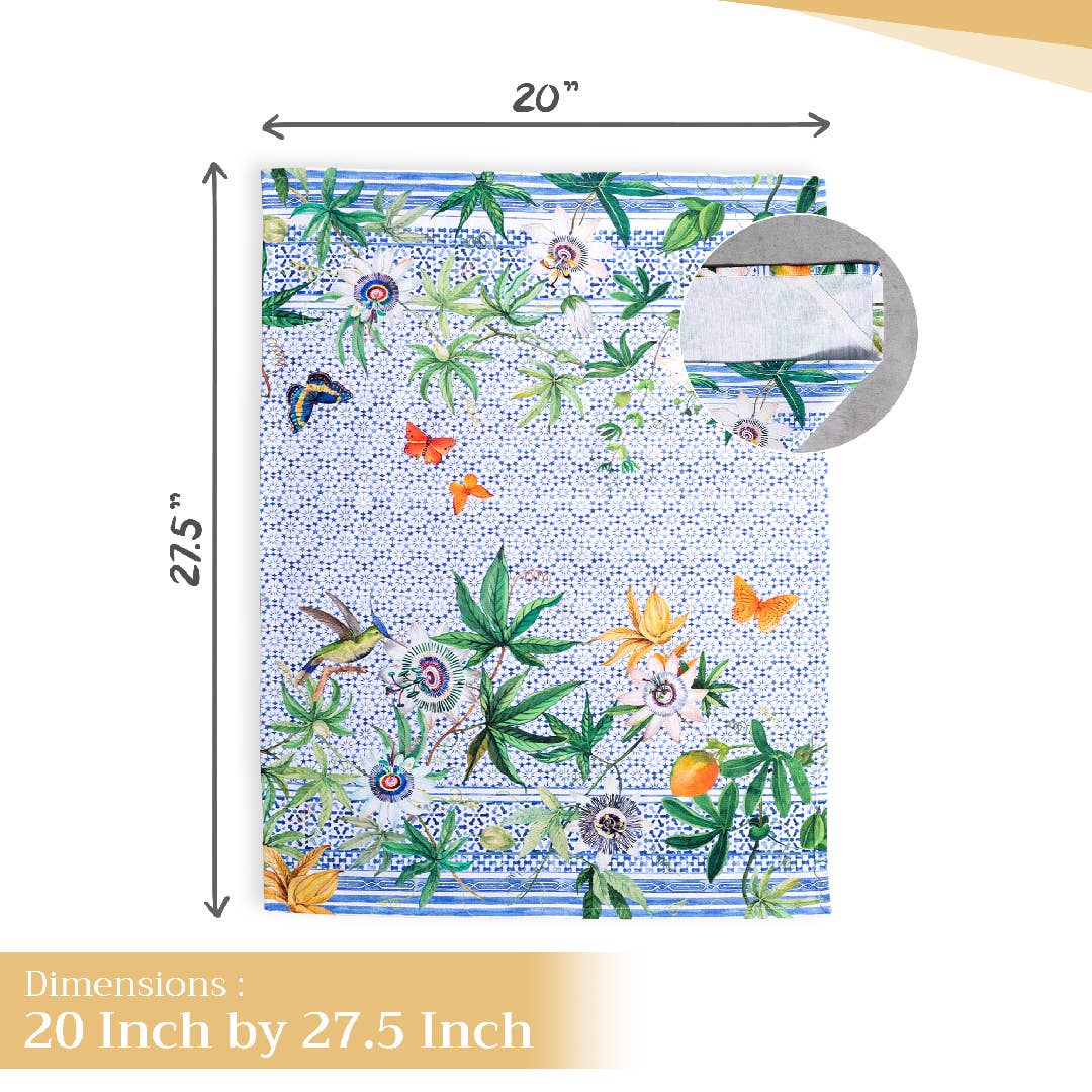 Kitchen Towels Set of 3 - Passiflora
