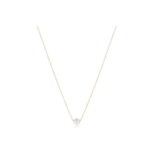 Gold Admire Pearl 16" Necklace