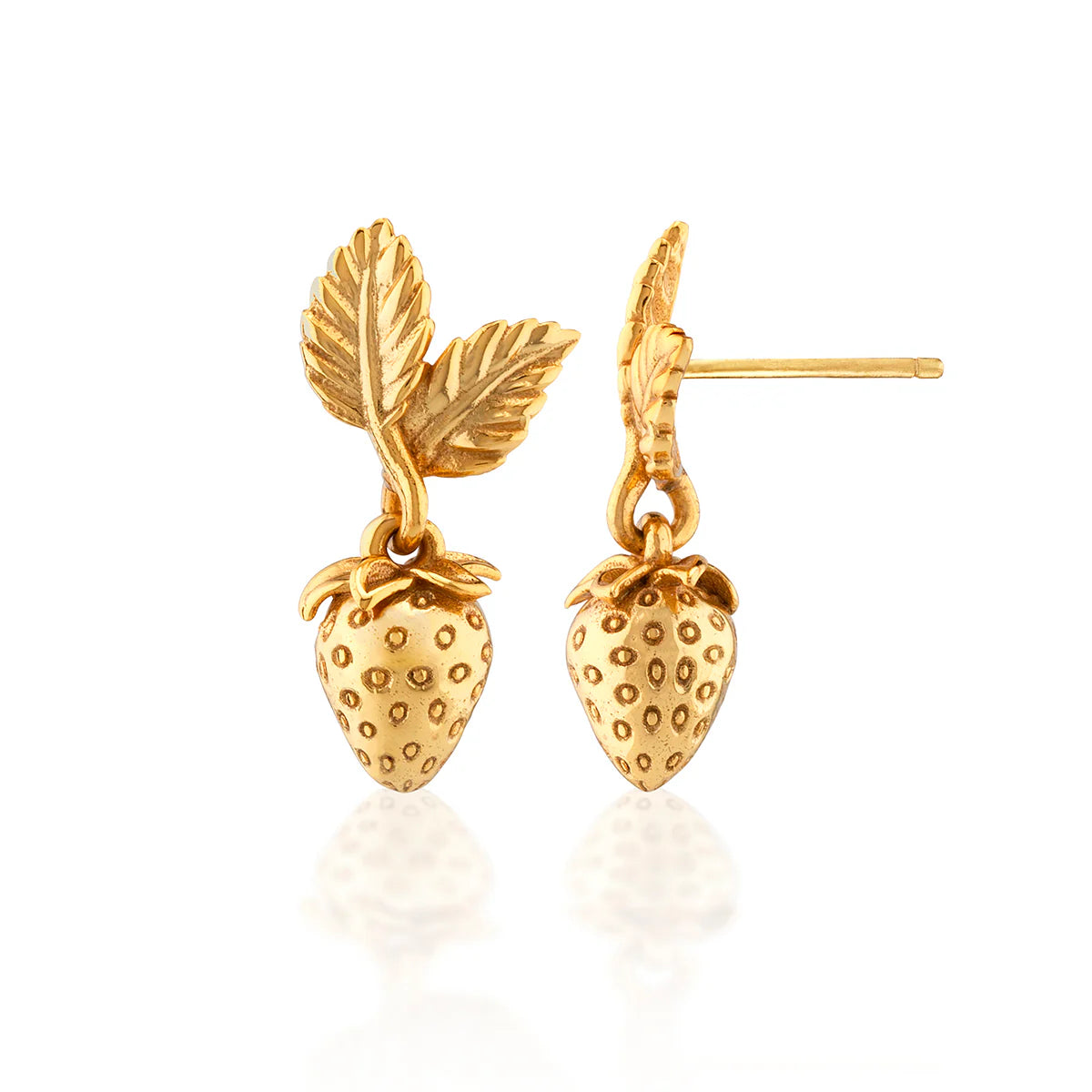 Meadow Walk Drop Earrings - Gold