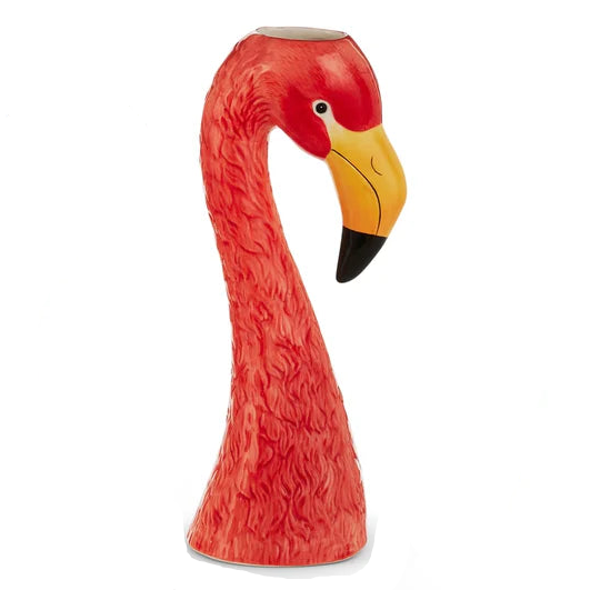 Flamingo Head Vases