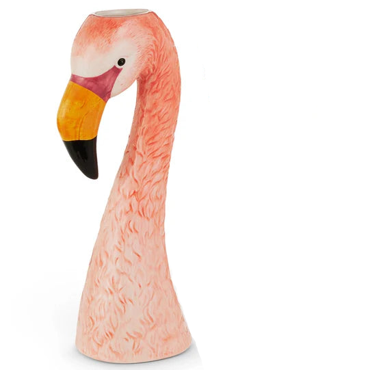 Flamingo Head Vases