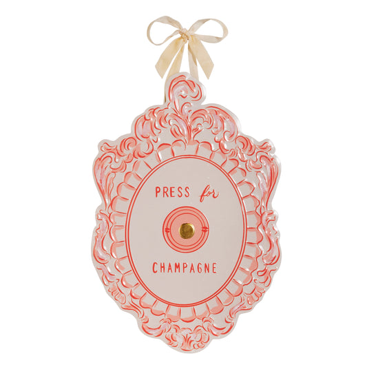 Champagne on Call Hanging Art