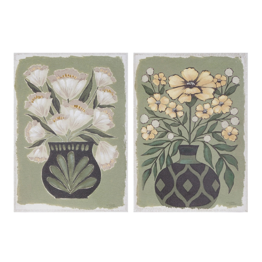 Silhouettes of Spring Print