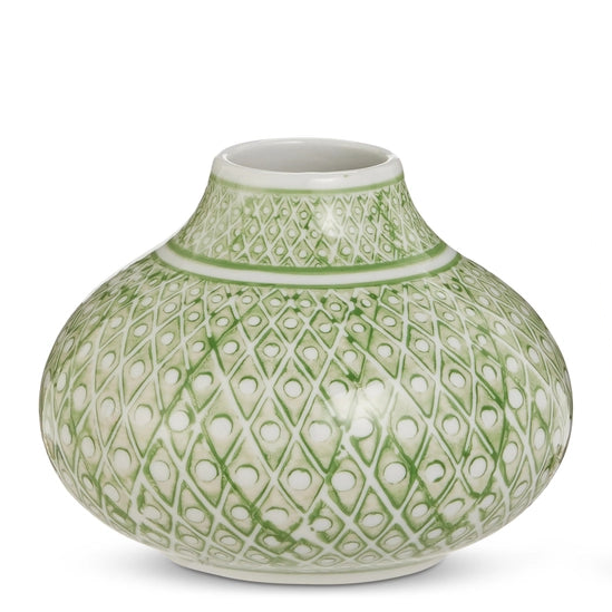 Green Bud Vases