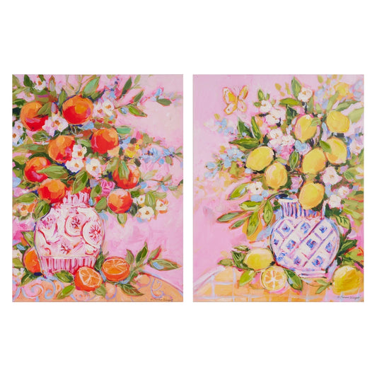 Citrus Bouquet Wall Art 18" x 24"