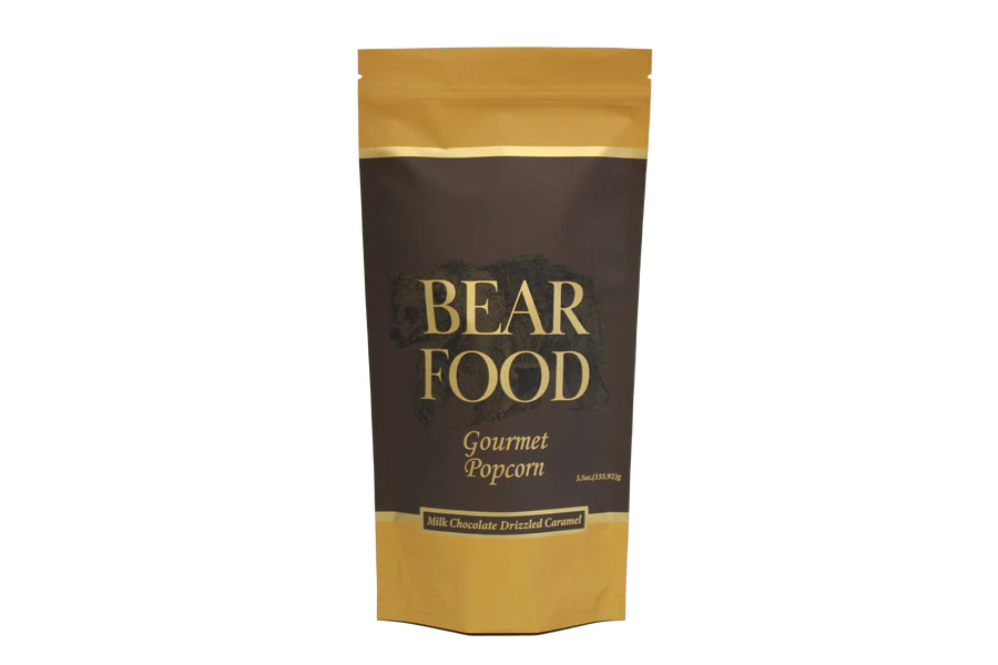 Milk Chocolate Drizzled Caramel Popcorn