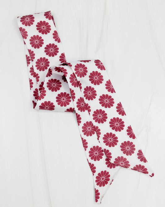 Serafina Scarf Maroon Floral: Default