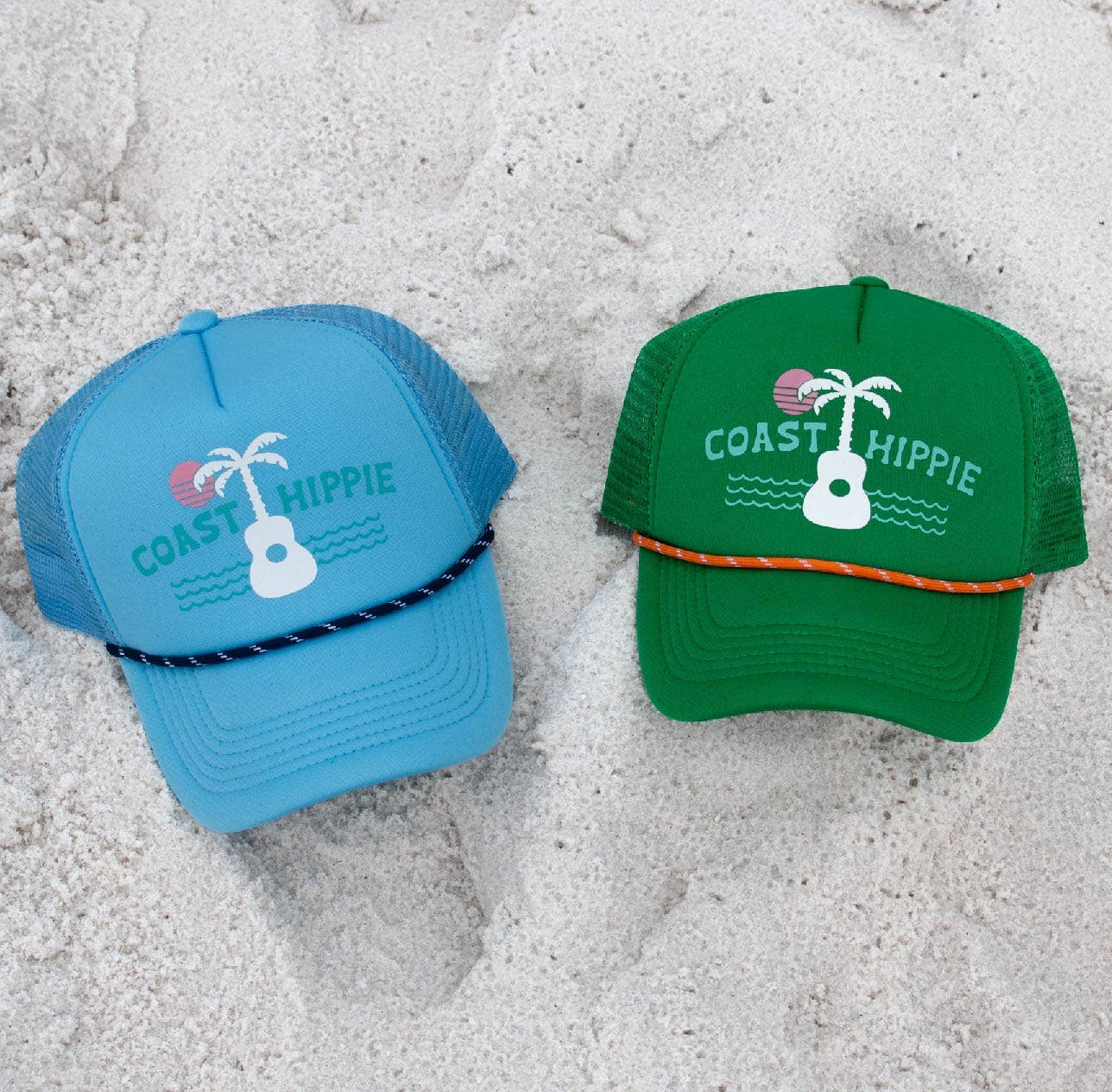 Trop Rock Foam Trucker: Coastal Hippie