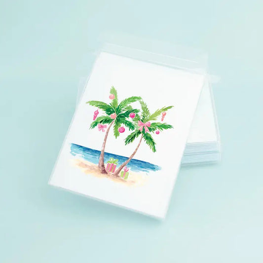 Holiday Palms Card Box Set