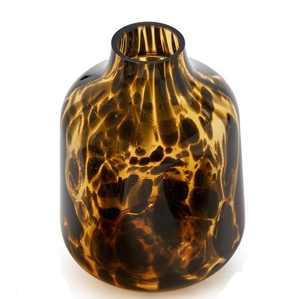 Tortoise Print Vases