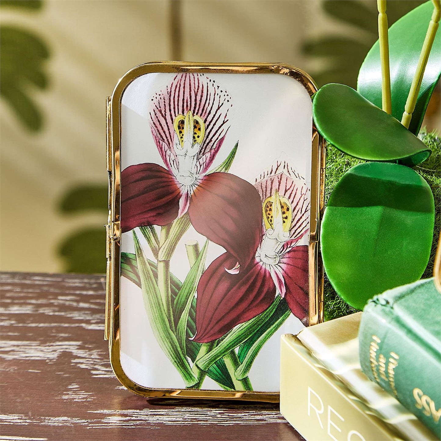Brass and Glass Mini Metal Frames