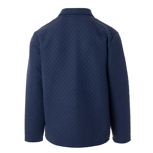 Diamond Patterned Pullover- Navy