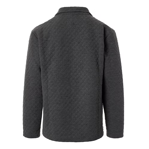 Diamond Patterned Pullover- Grey
