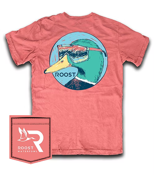 Roost Viper Mallard Tee Watermelon